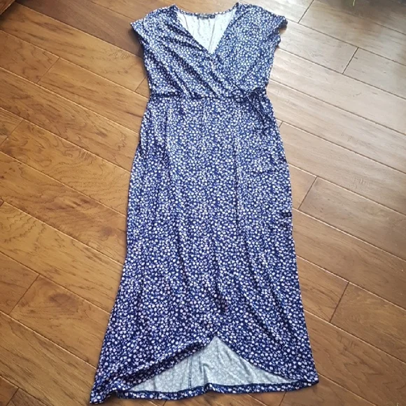 Rebel Sugar Dresses Rebel Sugar Womens Dark Blue And White